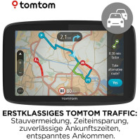 Satelitní navigace do auta TomTom GO Essential, 6", se zkušební verzí upozornění na dopravní zácpy a rychlostní radary díky služ