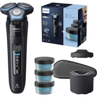 Philips Shaver Series 7000 - Elektrický holicí strojek pro muže pro mokré a suché holení s výklopným zastřihovačem, čisticí stan