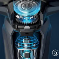 Philips Shaver Series 7000 - Elektrický holicí strojek pro muže pro mokré a suché holení s výklopným zastřihovačem, čisticí stan