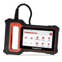 Diagnostické zařízení OBD2 s Bluetooth, diagnostické zařízení Thinkcar 2024 Plus S4, 5 systémových diagnostik (ABS+SRS+ECM+TCM+B