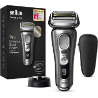 Holicí strojek Braun Series 9 Pro Premium pro muže s holicími hlavami 4+1, elektrický holicí strojek se zastřihovačem ProLift, v