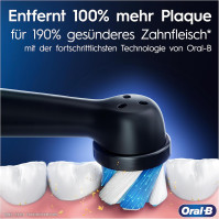 Elektrický zubní kartáček Oral-B iO Series 6, 2 kartáčkové nástavce, 5 režimů čištění zubů, stojánek a cestovní pouzdro, Designe