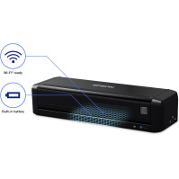 Skener dokumentů Epson WorkForce DS-360W (mobilní, DIN A4, 600 dpi, USB 3.0, oboustranné skenování v jednom průchodu, WLAN, inte