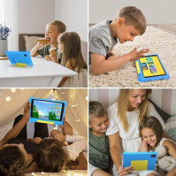 Cheerjoy Tablet Bambini 7 tabletů Android 12 Tablety pro děti, 2GB RAM 32 GB ROM 128 GB Espansione, Ovládání pro děti, Předinsta