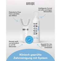 Startovací sada UNIQE One Mix | Sonický zubní kartáček s inovativní diskovou technologií | Včetně 3 náústků, zubního gelu a zubn