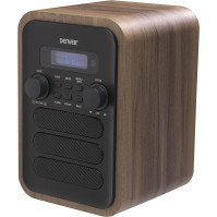 Rádio Denver DAB-48 DAB+ s FM tunerem a Bluetooth, šedé