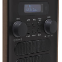 Rádio Denver DAB-48 DAB+ s FM tunerem a Bluetooth, šedé