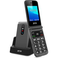 SPC Stella 2: mobilní flip telefon pro seniory, velká tlačítka, snadné použití, chytré vyzvánění a chytrá oznámení, dálkové nast