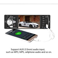 Acouto MP5 přehrávač 4,1" HD obrazovka Stereo do auta Bluetooth Handsfree Přehrávání videa FM rádio AUX TF USB s dálkovým ovládá