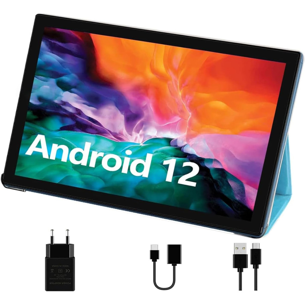 GOODTEL 2024 Nejnovější dětský tablet Android 13 7-palcový, 7GB RAM+64GB ROM, WiFi, Bluetooth, GPS, Vzdělávání + Hry, Google Pla