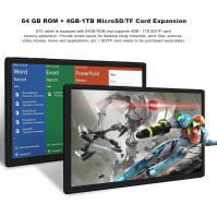 GOODTEL 2024 Nejnovější dětský tablet Android 13 7-palcový, 7GB RAM+64GB ROM, WiFi, Bluetooth, GPS, Vzdělávání + Hry, Google Pla