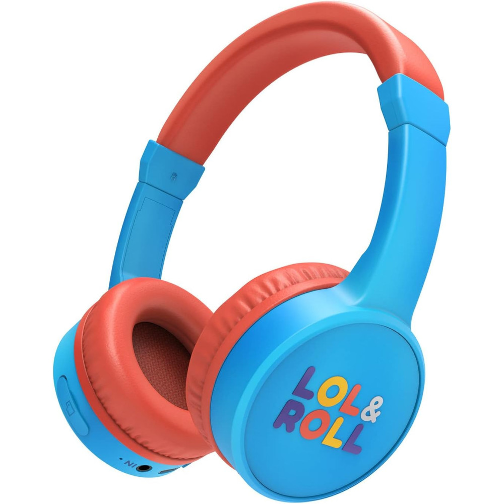 Energy Sistem LOL&Roll Pop Kids Bluetooth sluchátka (dětská bezdrátová sluchátka pro sdílení hudby, Bluetooth 5.1, limit hlasito