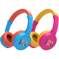 Energy Sistem LOL&Roll Pop Kids Bluetooth sluchátka (dětská bezdrátová sluchátka pro sdílení hudby, Bluetooth 5.1, limit hlasito