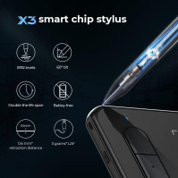 XP-PEN 8 x 5 palců Kreslicí tablet Deco MW Bezdrátový grafický tablet se stylusem X3 Elite, 8 klávesových zkratek, kompatibilní