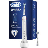 Oral-B Smart 5 5000N CrossAction dobíjecí elektrický zubní kartáček, bílý, 5 režimů včetně bělení, ochrany citlivých zubů a dásn