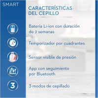 Oral-B Smart 5 5000N CrossAction dobíjecí elektrický zubní kartáček, bílý, 5 režimů včetně bělení, ochrany citlivých zubů a dásn