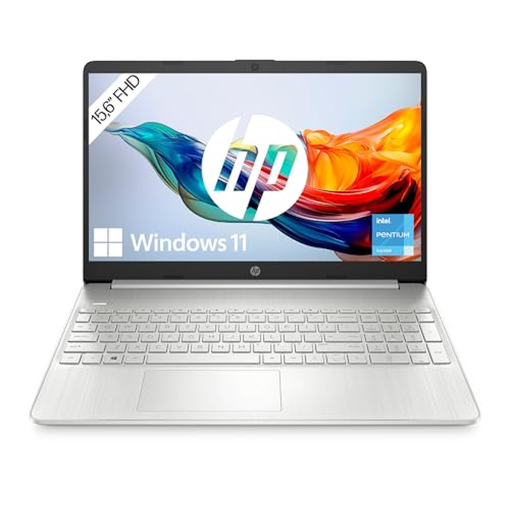 Notebook HP 15,6" displej FHD, Intel Pentium Silver N6000, 8 GB DDR4 RAM, 256 GB SSD, grafika Intel UHD, klávesnice QWERTY, Wind