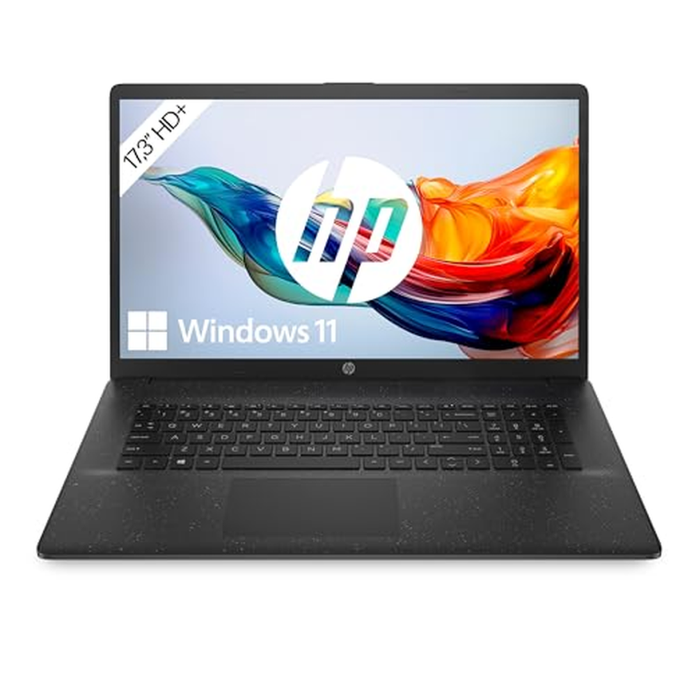 Notebook HP | 17,3" HD+ displej | Intel Celeron N4120 | 8 GB DDR4 RAM | 256 GB SSD | Intel UHD-Graphics | Windows 11 | QWERTZ |