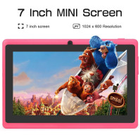 Haehne 7palcový tablet PC, Android 5.0 Quad Core A33, 1GB RAM 8GB ROM, dvě kamery, kapacitní dotykový displej, Bluetooth, WiFi,