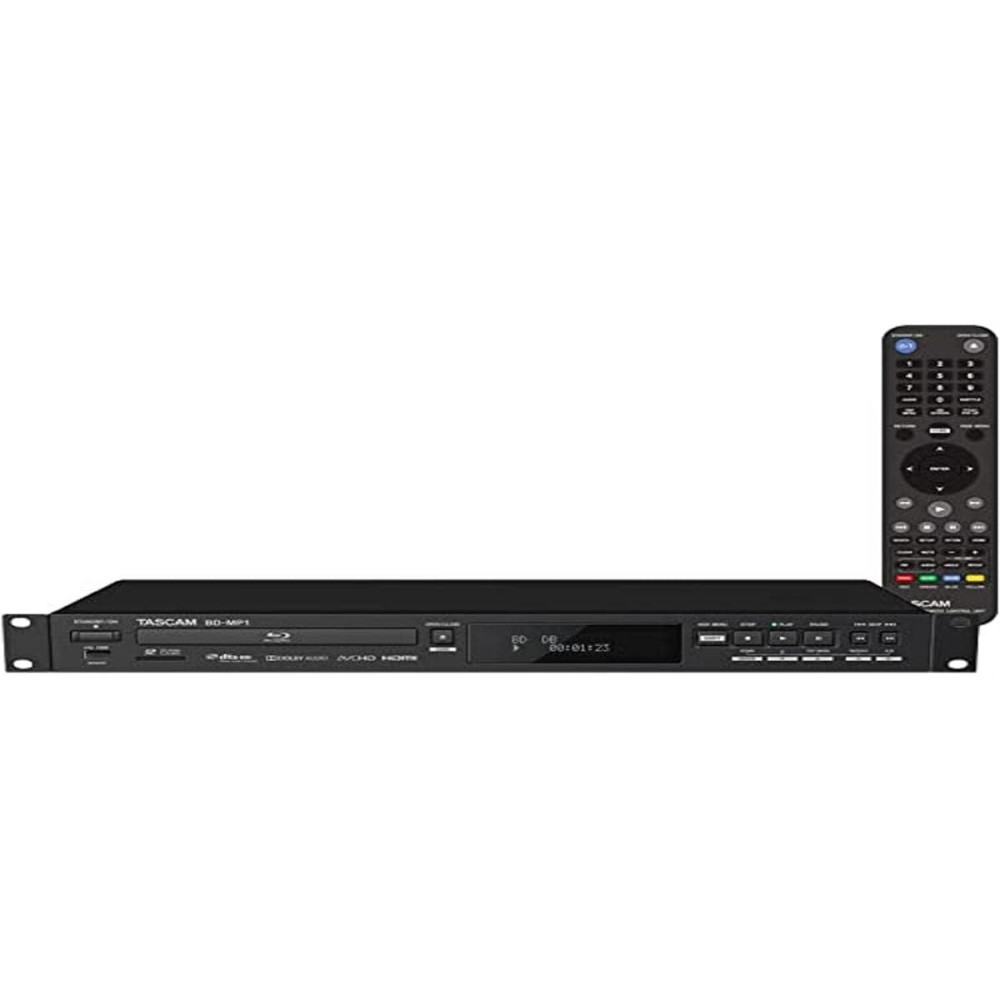 Profesionální Blu-Ray přehrávač Tascam pro turné a instalace (BD-MP1)