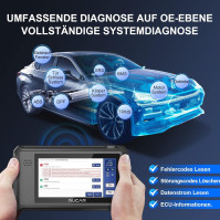 Diagnostické zařízení MUCAR OBD2 pro všechna vozidla, diagnostické zařízení VO6 pro auta s 28 servisními funkcemi a diagnostikou