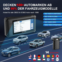 Diagnostické zařízení MUCAR OBD2 pro všechna vozidla, diagnostické zařízení VO6 pro auta s 28 servisními funkcemi a diagnostikou