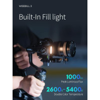 ZHIYUN Weebill 3 Combo [Official] Gimbal Stabilizer pro DSLR a bezzrcadlovky s režimem Sling Mode 2.0, opěrkou zápěstí, vestavěn