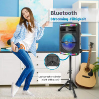 Pyle, přenosný PA reproduktor, Bluetooth reproduktory, s kolečky, 600W dobíjecí baterie, přenosný Pa systém, DJ reproduktory, vý